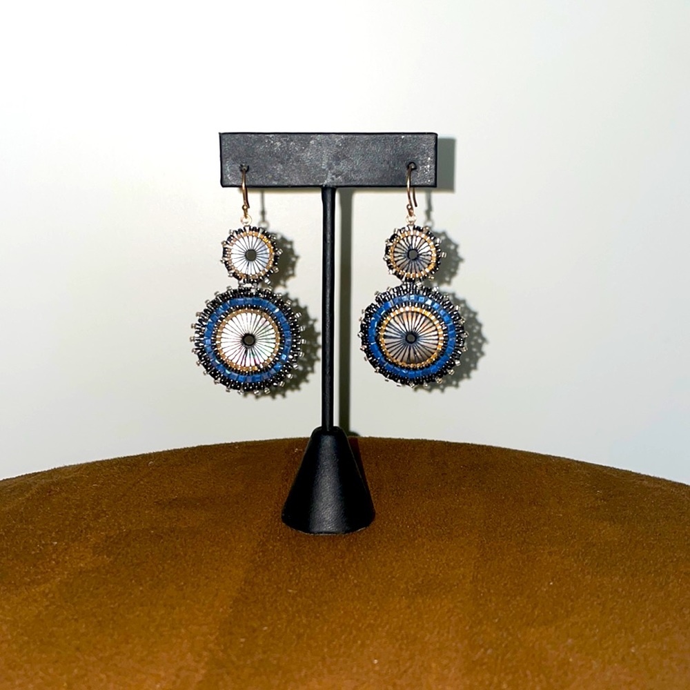 Beaded Dangling Earrings